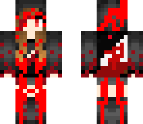 bloody vampire wolf girl