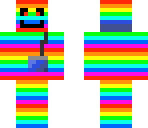 stoere regenboogman