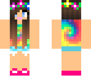 rainbow girl