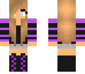 purple girl with hairband -mimi-