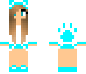 teal paw girl