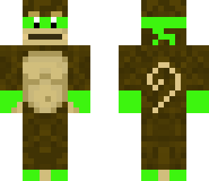 green ninja monkey