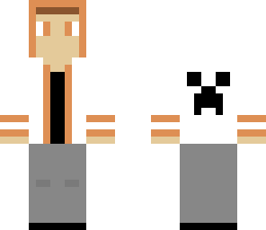 orange cute hoodie guy