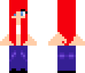 red hair blue eyes