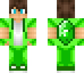 mr emerald with headphones