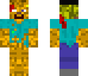 a man that was shot by a chease canon 