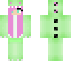 cute lime dinosaur