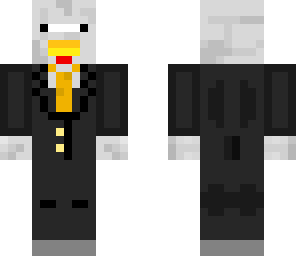 chicken in a suit