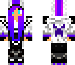 purple assassin girl
