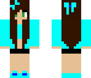 blue girl