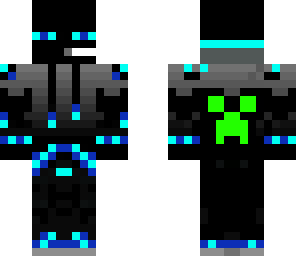enderman  with blue