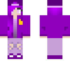 purple girl