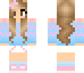 edited cotton candy girl
