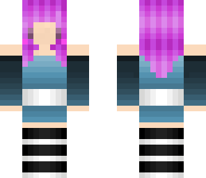 cute purple hair