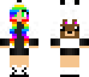 rainbow girl