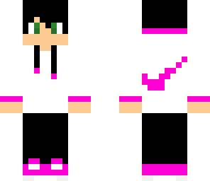 pink hoodie boy