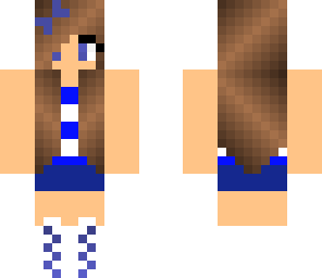 blue girl