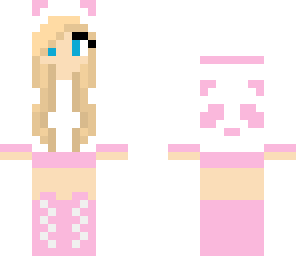 pink panda girl