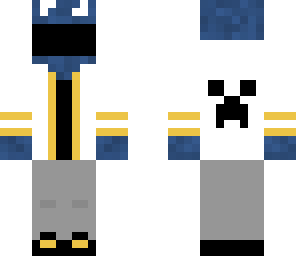 white hoodie cookie-monster
