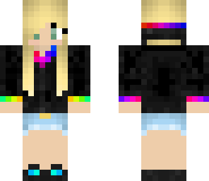 rainbow hoodie