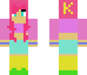 multi-color hoodie girl