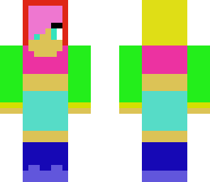 rainbow headphone girl