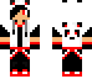 panda boy red