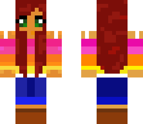 my minecraft girl