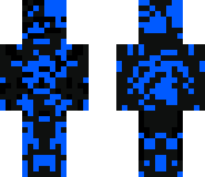 blue man