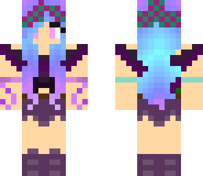 dark purple girl