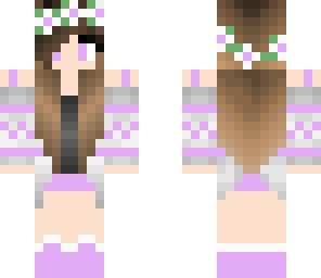 violet hipster girl