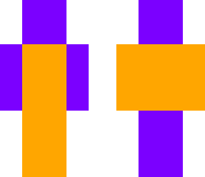 purple and orange