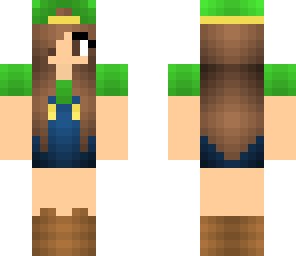 no gloves luigi girl