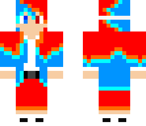 red x blue