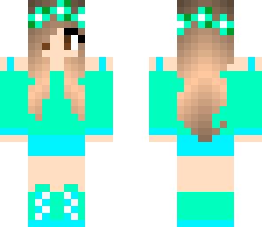 teal girl