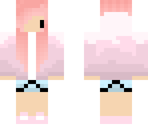 chibi pink girl