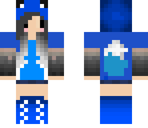 blue fox girl