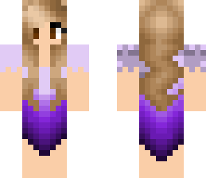 purple dress