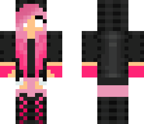 cool girl herobrine