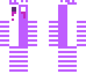 purple and white