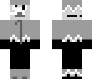black and white racer