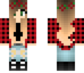 plaid girl