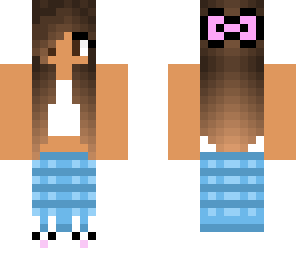 tan girl pajamas