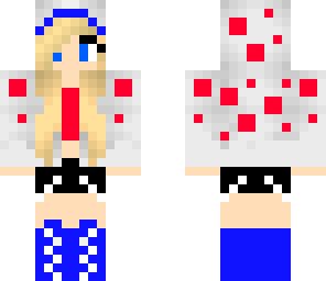 blue and red cake girl