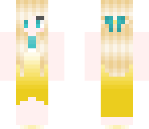 yellow and turquoise