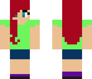 simple redhead