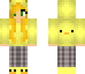 duck pj girl