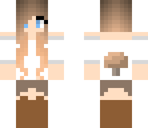brown mushroom girl