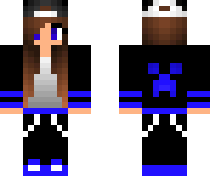 blue creeper girl