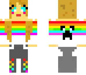 rainbow tank girl